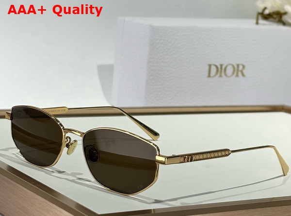 DiorCannage B1U Burgundy Oval Sunglasses Replica