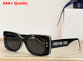 DiorPacific S1U Black Square Sunglasses Replica