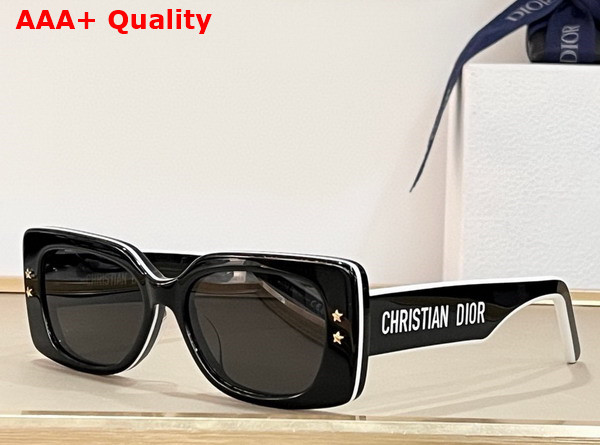 DiorPacific S1U Black Square Sunglasses Replica