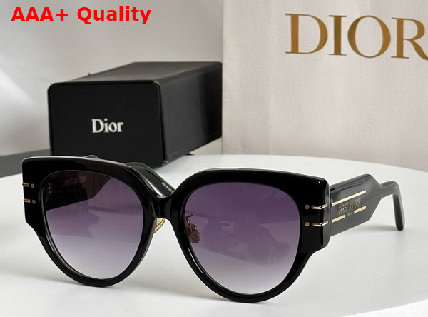 DiorSignature R2F Transparent Blush Pink Rounded Sunglasses Replica