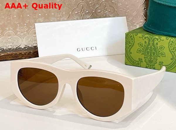 Gucci Rectangular Frame Sunglasses in Black 819799 Replica