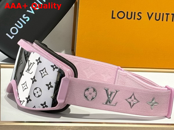 LV Snow Mask in Rose Clair Z2633W Replica