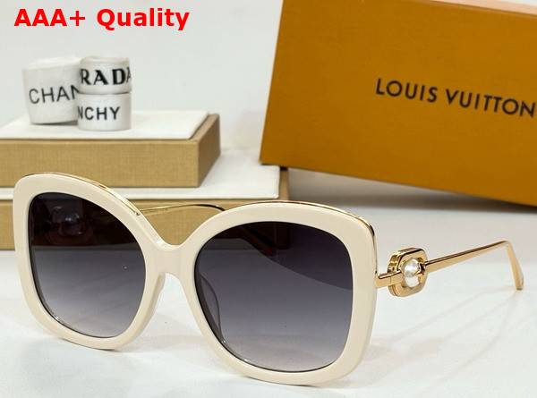 Louis Vuitton Butterfly Sunglasses in White 25216 Replica