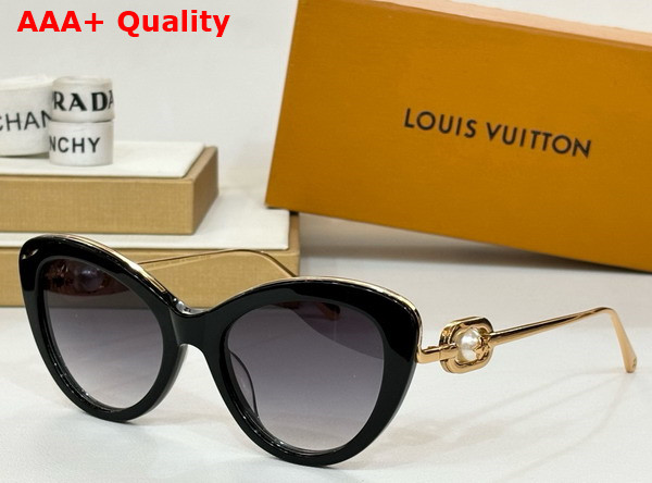 Louis Vuitton Cat Eye Sunglasses in Black 250215 Replica