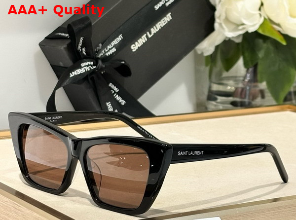 Saint Laurent SL 276 Mica Transparent Cognac Brown Replica