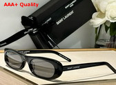 Saint Laurent SL 557 Shade Sunglasses in Black Replica