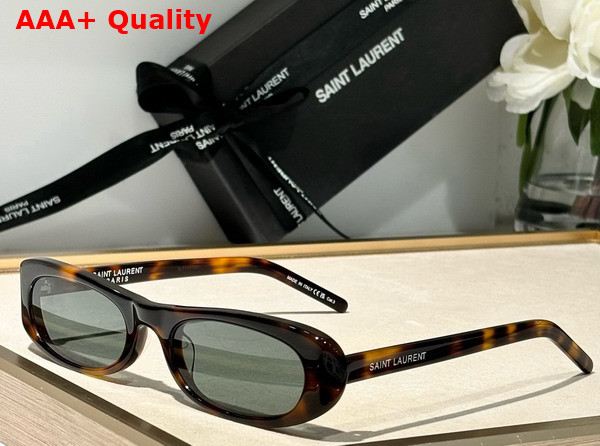 Saint Laurent SL 557 Shade Sunglasses in Black Replica