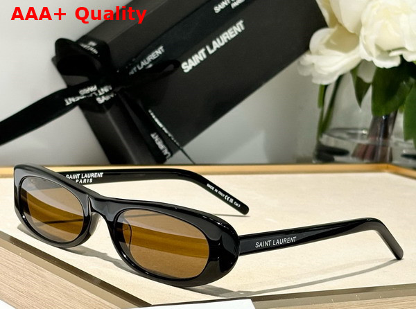 Saint Laurent SL 557 Shade Sunglasses in Black Replica