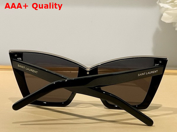 Saint Laurent SL 570 Sunglasses in Black Replica