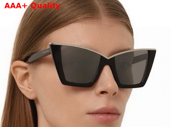 Saint Laurent SL 570 Sunglasses in Black Replica