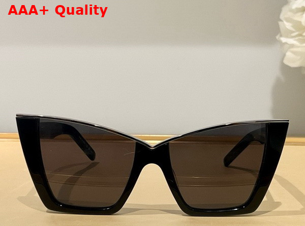 Saint Laurent SL 570 Sunglasses in Black Replica