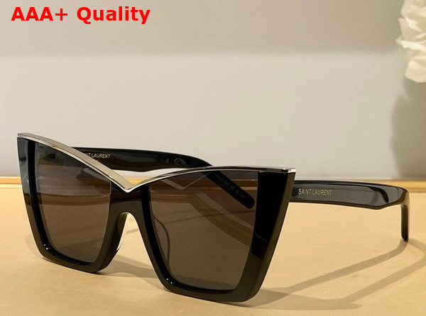 Saint Laurent SL 570 Sunglasses in Black Replica