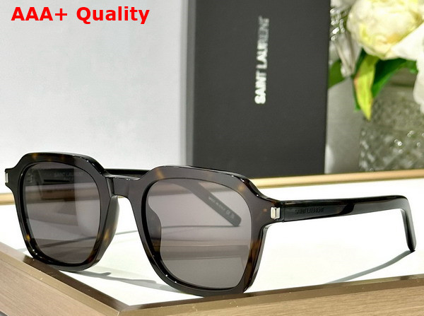 Saint Laurent SL 715 Slim Sunglasses in Black Replica