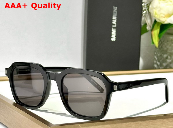 Saint Laurent SL 715 Slim Sunglasses in Black Replica