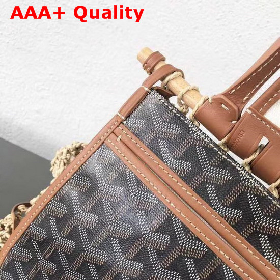 Goyard Aligre Bag in Brown Replica