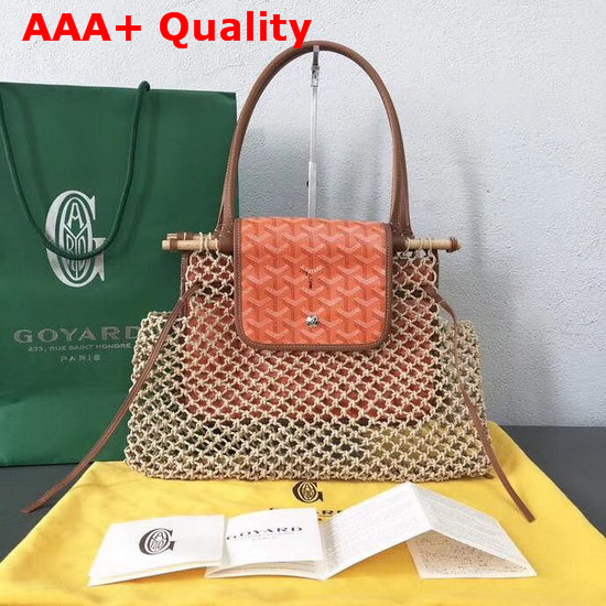 Goyard Aligre Bag in Orange Replica