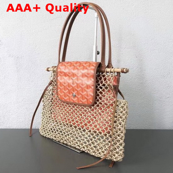 Goyard Aligre Bag in Orange Replica