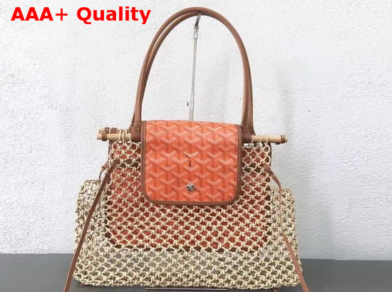 Goyard Aligre Bag in Orange Replica