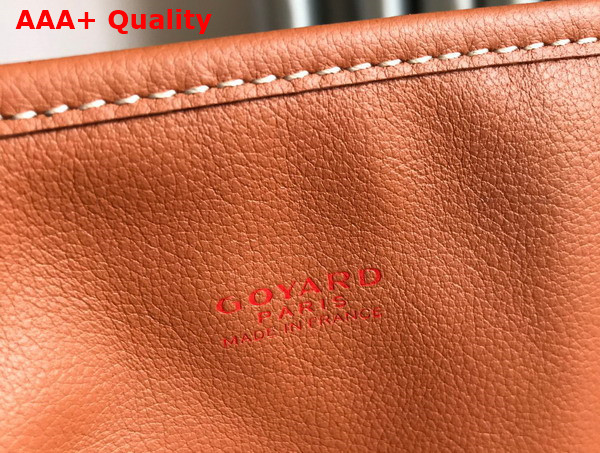 Goyard Anjou GM Bag in Black and Tan Chevroches Calfskin and Goyardine Canvas Replica