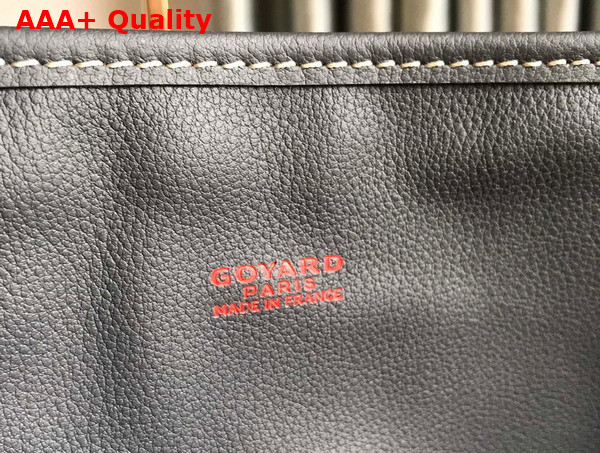 Goyard Anjou GM Bag in Grey Chevroches Calfskin and Goyardine Canvas Replica