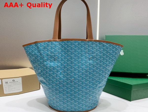 Goyard Belharra Bag Turquoise Replica