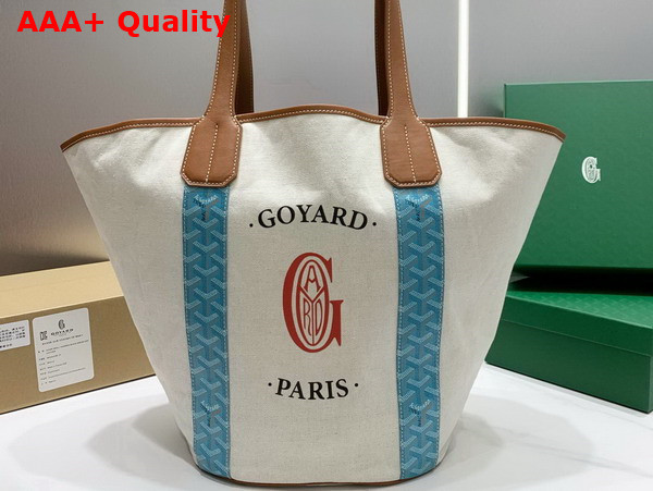 Goyard Belharra Bag Turquoise Replica