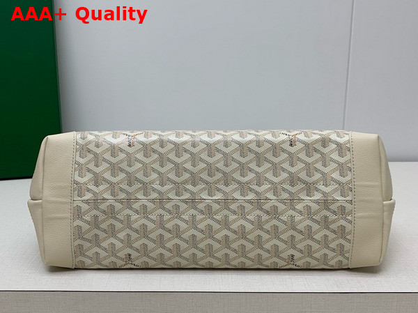 Goyard Bellechasse Biaude PM Bag 2024 Sand Chevroches Calfskin and Goyardine Canvas Replica