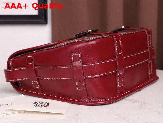 Goyard Belvedere MM Messenger Bag Burgundy Replica