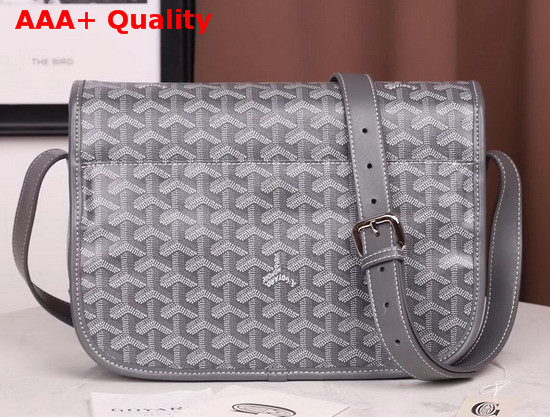 Goyard Belvedere MM Messenger Bag Grey Replica