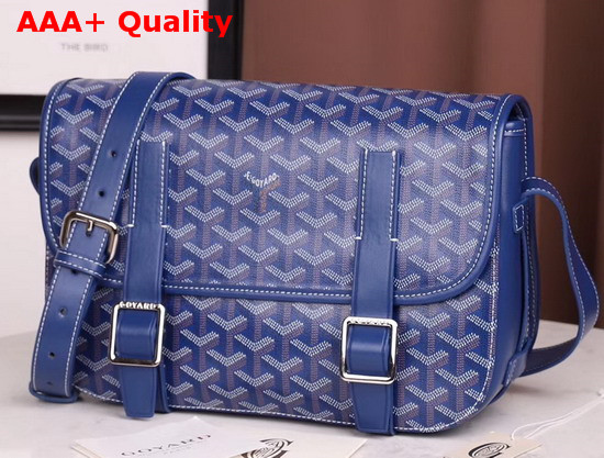 Goyard Belvedere MM Messenger Bag Royal Blue Replica