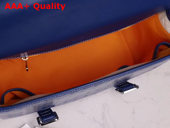 Goyard Belvedere MM Messenger Bag Royal Blue Replica