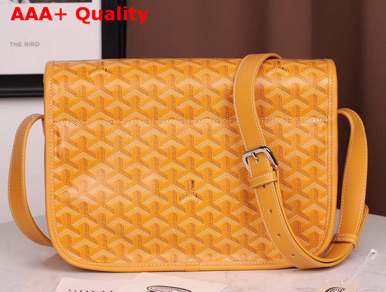 Goyard Belvedere MM Messenger Bag in Yellow Replica