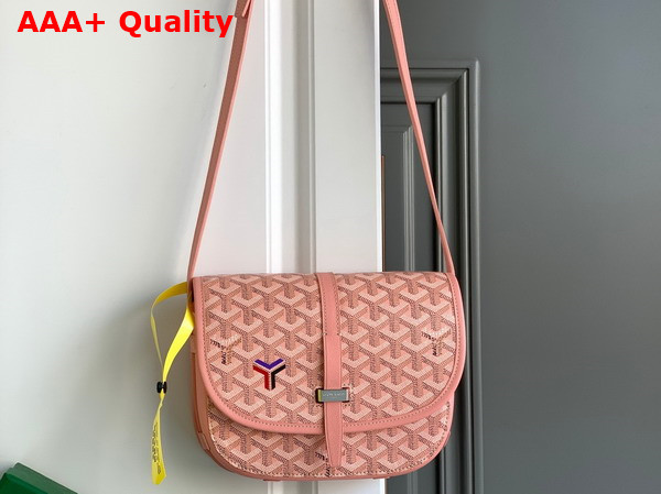 Goyard Belvedere PM Bag False Goyardine Canvas and Decize Taurillon Leather Replica