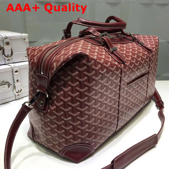 Goyard Boeing Travel Bag in Red Replica