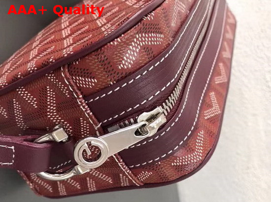 Goyard Camera Bag in Dark Red Replica