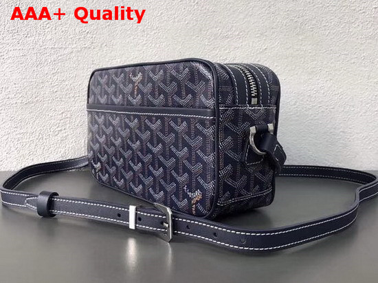 Goyard Camera Bag in Navy Blue Replica