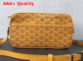 Goyard Camera Bag in Yellow Replica