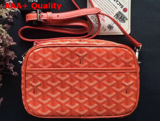 Goyard Cap Vert PM Orange Replica