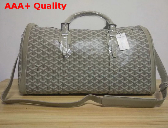 Goyard Duffle Bag in Light Grey Replica