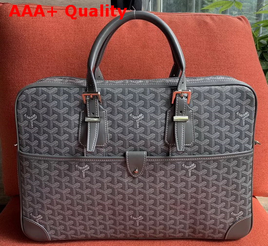 Goyard Gentlemen Only Briefcase in Goyardine Canvas Replica