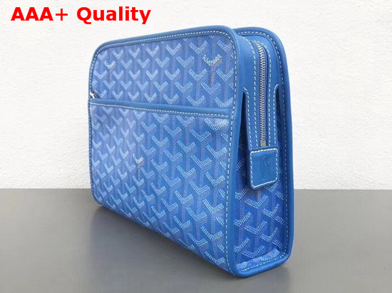 Goyard Jouvence Toiletry Pouch in Blue Replica