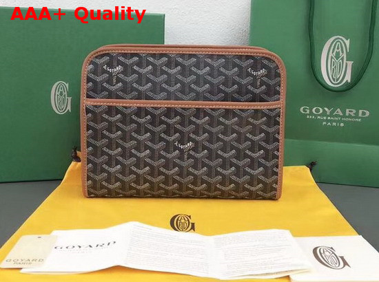 Goyard Jouvence Toiletry Pouch in Brown Replica