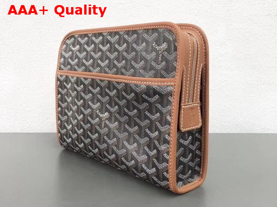 Goyard Jouvence Toiletry Pouch in Brown Replica