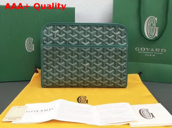 Goyard Jouvence Toiletry Pouch in Green Replica