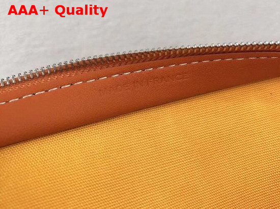 Goyard Jouvence Toiletry Pouch in Orange Replica