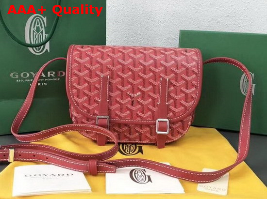 Goyard Messenger Bag in Red Replica