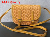 Goyard Messenger Bag in Yellow Replica