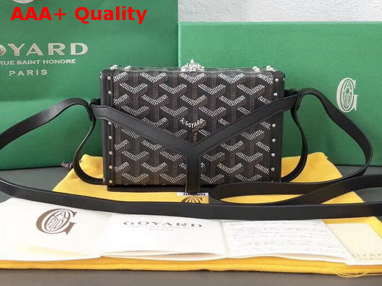 Goyard Minaudiere Trunk in Black Replica