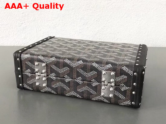 Goyard Minaudiere Trunk in Black Replica