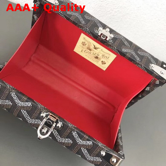 Goyard Minaudiere Trunk in Black Replica